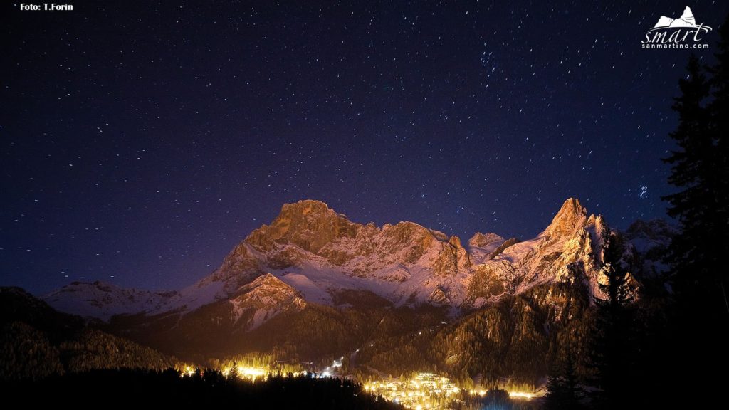 Scende-la-notte - Pale di San Martino 