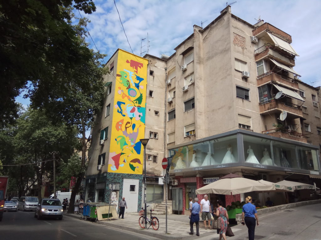 Tirana. work by Eljan Tanini. ph. 167b street 