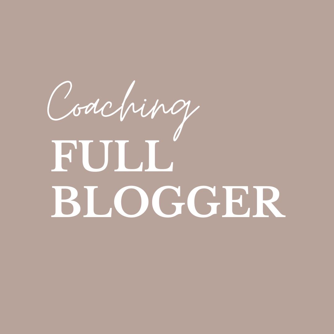 coaching FULL BLOGGER